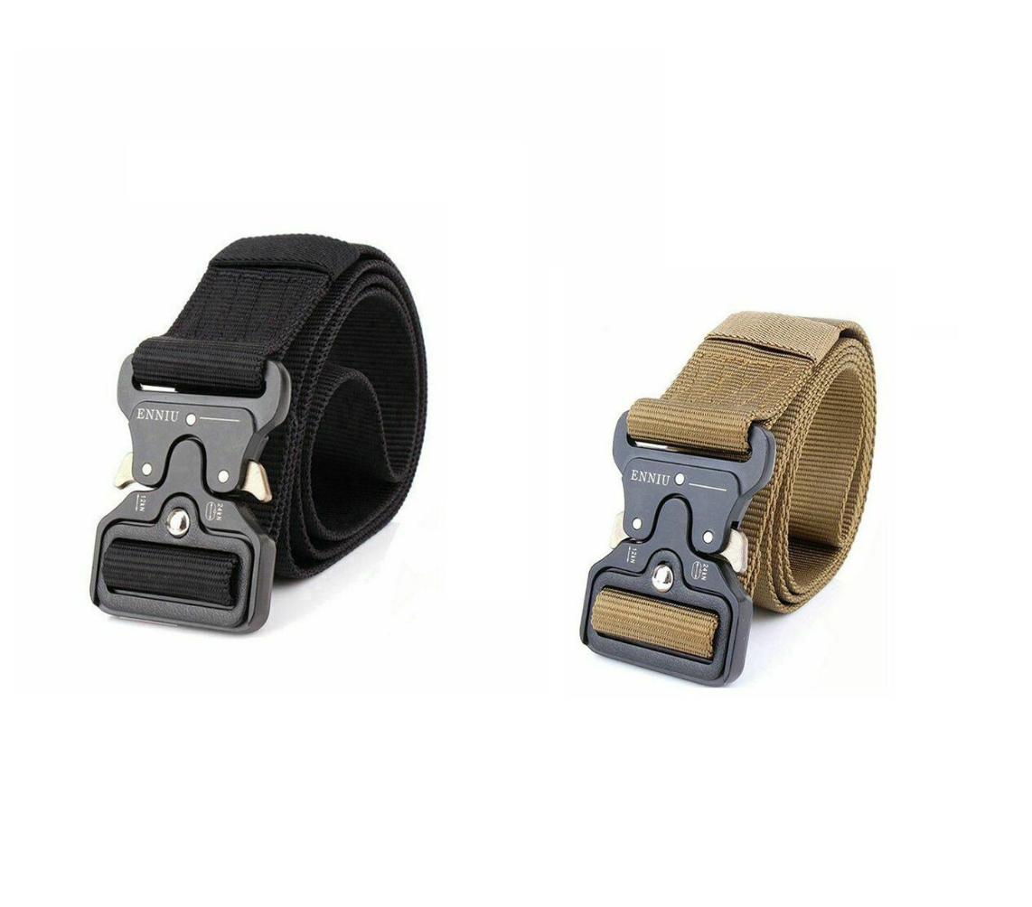 2 Piece Army Nylon Quick Release Tactical Buckle Belts Shop Today