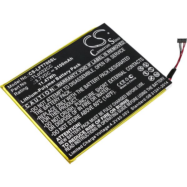 CS-LFT700SL Tablet Battery