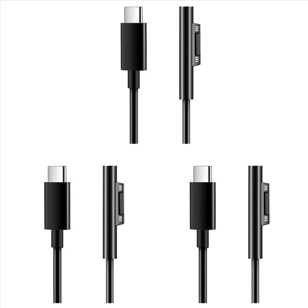 Connect To Usb C Charging Cable For Surface Pro 3/4/5/6/7 Surface Go