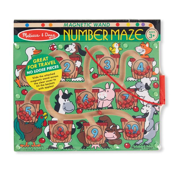 Melissa &amp; Doug - Magnetic Number Maze