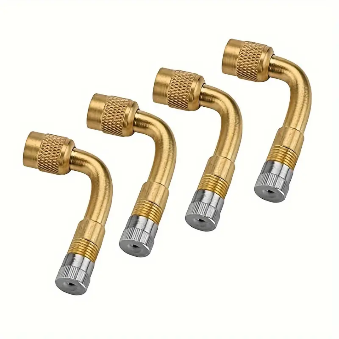 AMZSKU 2 Pcs 90 Degree Copper Valve Extension Angle Valve