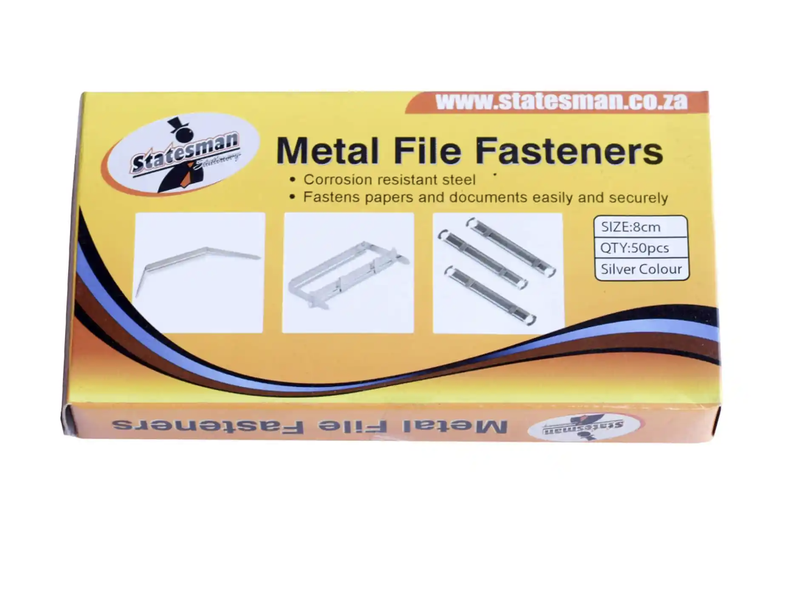 Statemans- Metal File Fasteners