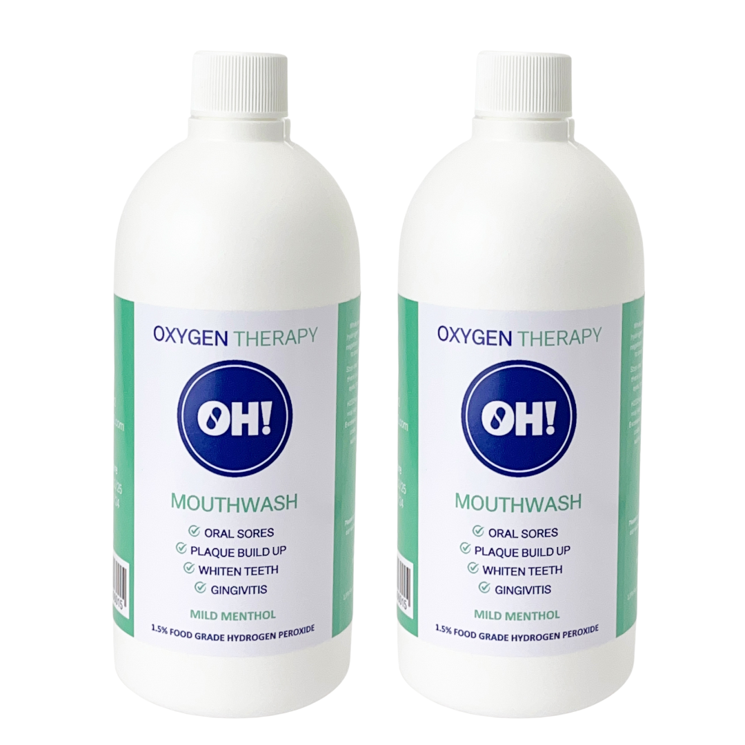 Hydrogen Peroxide Food Grade 1.5 Oral Mouthwash Twin Pack Shop Today. Get it Tomorrow