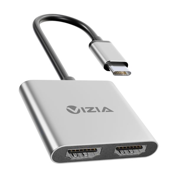 VIZIA USB C to Dual HDMI Adapter 4K @30hz
