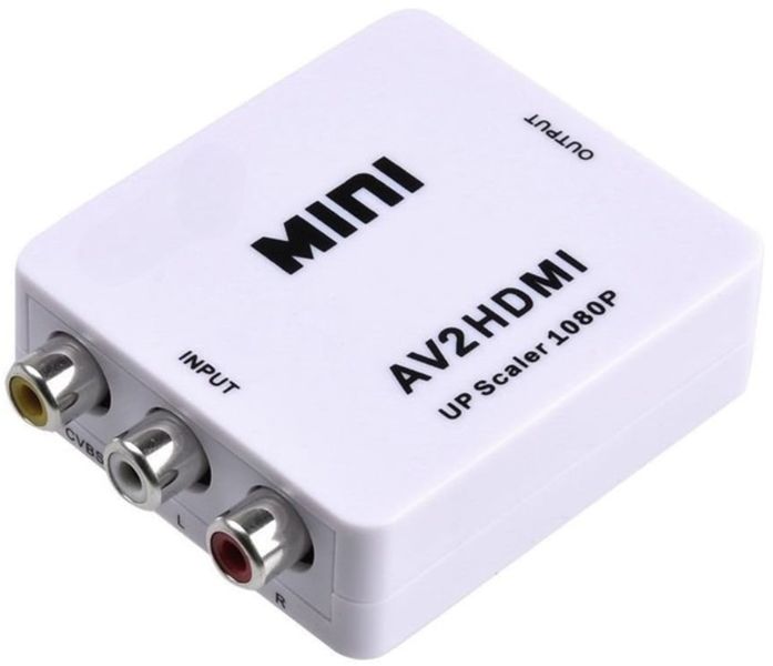 PTech Mini AV To HDMI Video Convertor Up To 1920 x 1080p@65Hz