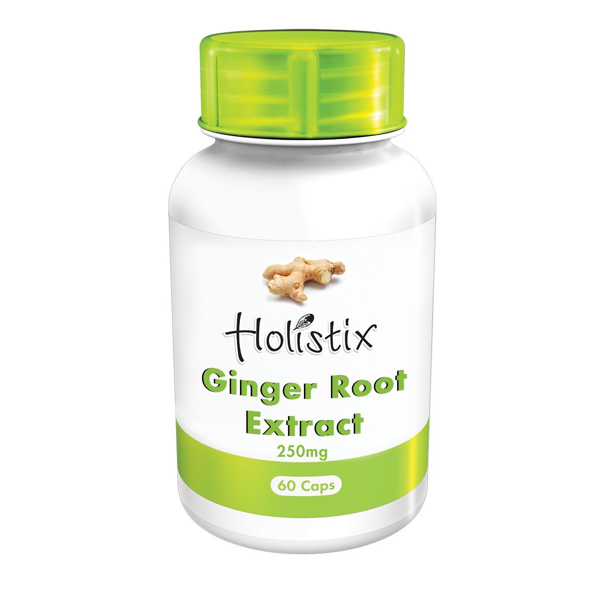 Holistix Ginger Root 250mg 60 cap Shop Today. Get it Tomorrow