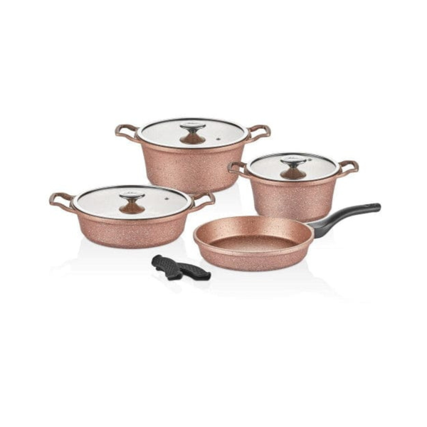 CEM - Orjin Cast Aluminium 7-Piece Set Rose