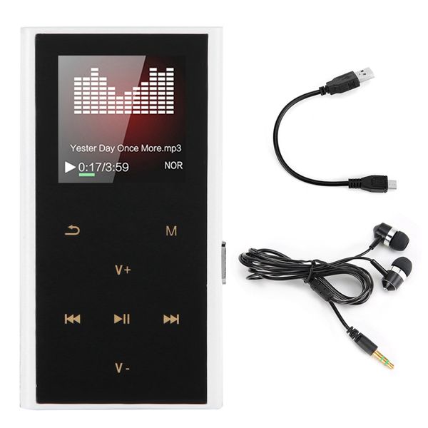 8GB MP3 FM Recorder White