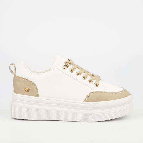 Women's Taupe Nubuck Pu Casual image