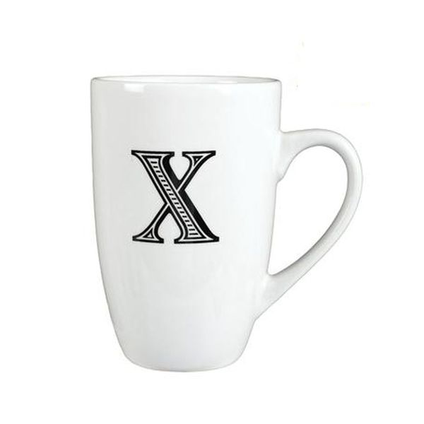 Mug Daily Tall Letter X (1-Individual Mug)