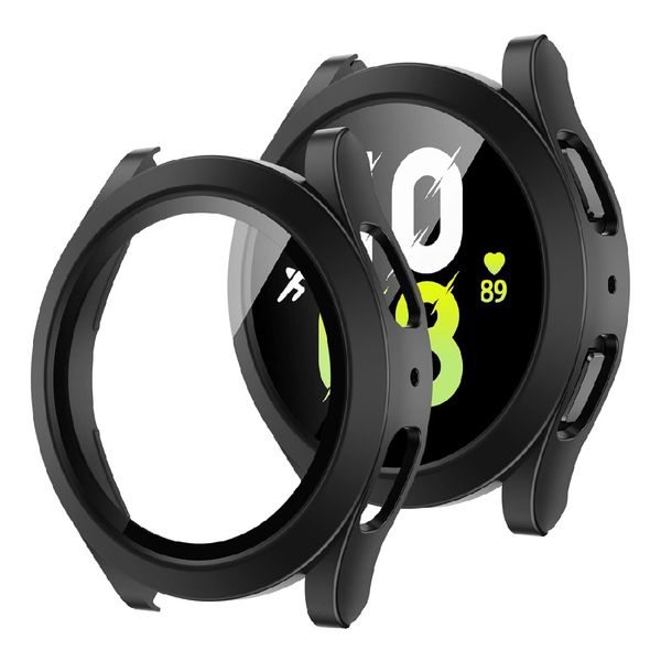2Pack Compatible With Samsung Watch 5 2022/4 2021 44mm Screen Protect Case