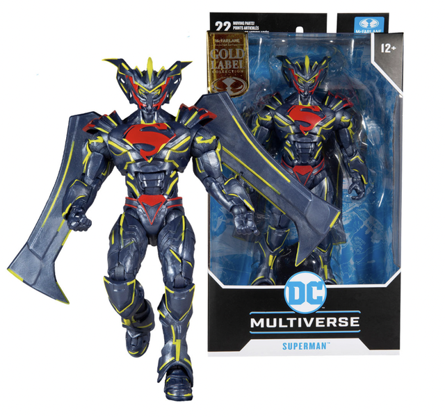Superman Energized Unchained Armor - McFarlane Toys DC Multiverse 7IN