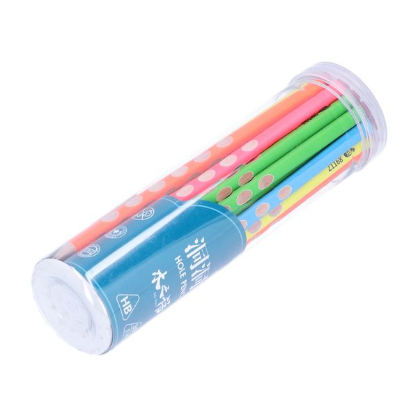 HB Triangular Pencils 30Pcs MultiColor for Kids Art