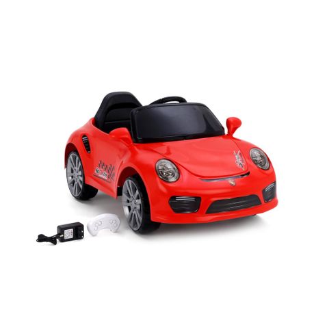 Kids Electric Ride on Porsche Styled Speedster Red Daily Sale Shop