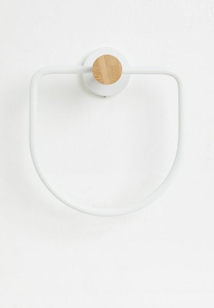 Ant Towel Ring Holder - White