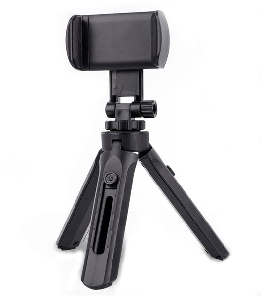 Live Self Timer Mobile Phone Tripod Stand - Height and Angle Adjustable