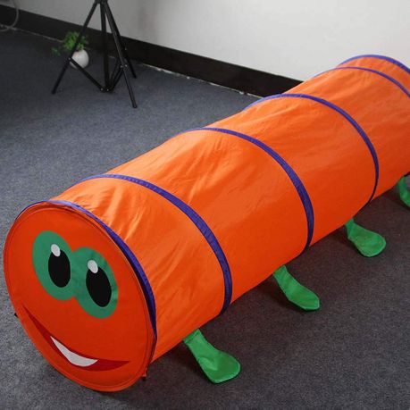 Baba Jay Caterpillar Play Tunnel with Carry Bag