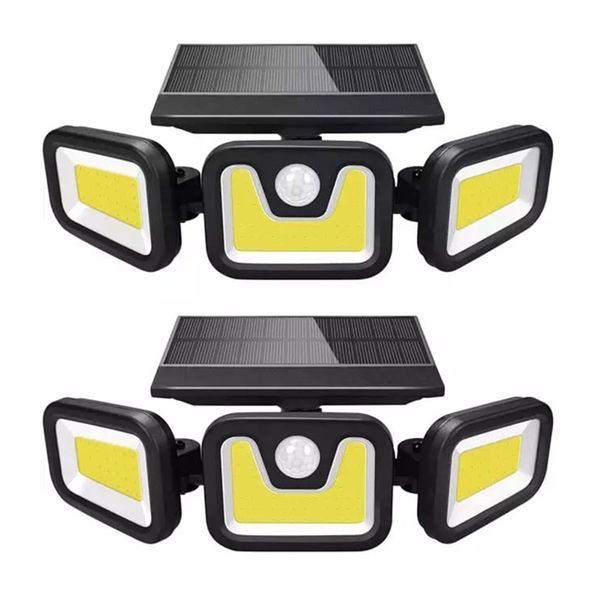 85W Solar Lights Motion Sensor Wall Light Box of 2 Units