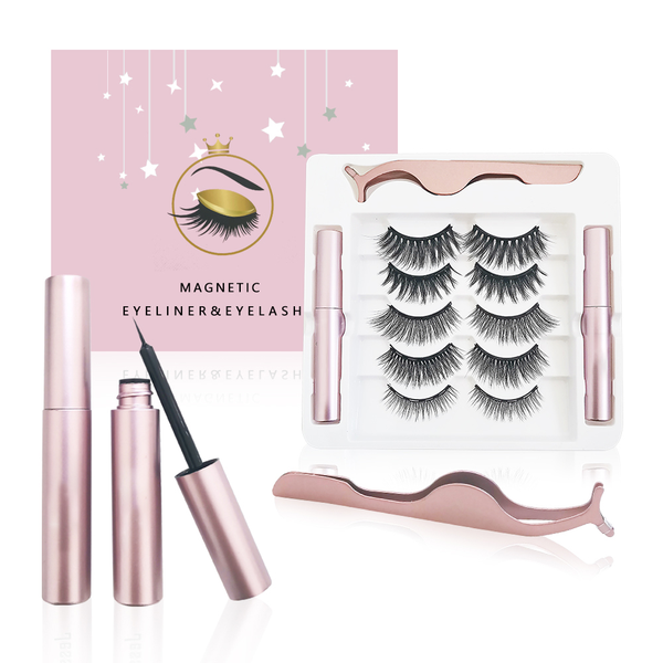 Mink Magnetic Eyelashes set
