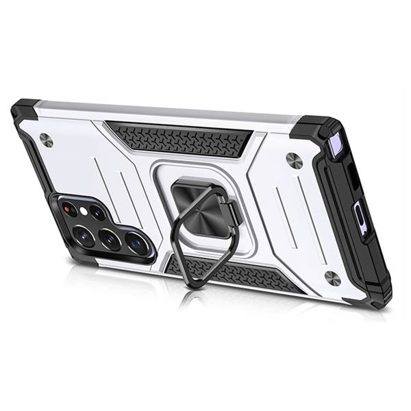 Heavy Duty Dual Layer KMKK Shockproof Case Compatible with Samsung S22 Plus