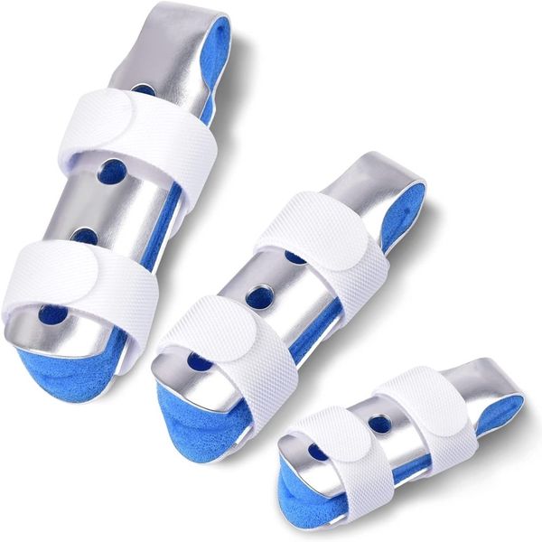 Sopito Finger Splint, 3 Piece Finger Support Brace Finger Stabilizer