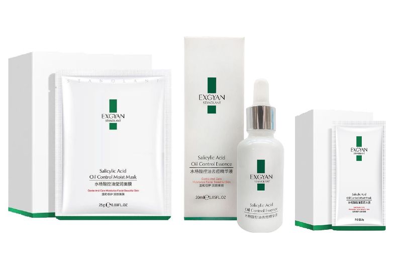 Exgyan Salicylic Acid Acne Treatment Complete Skincare Set
