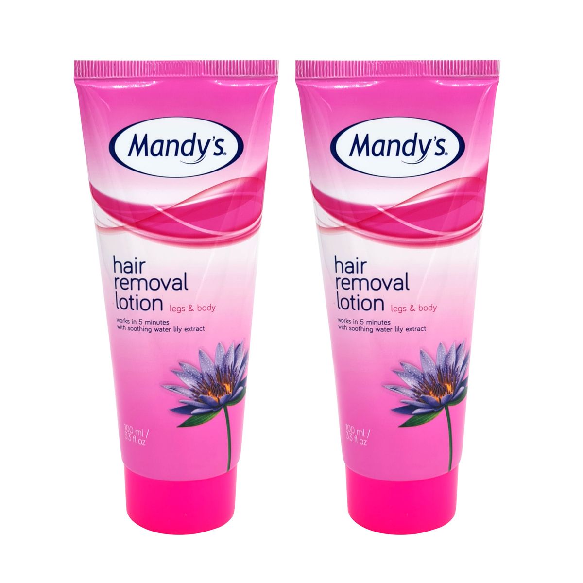 2 x 100 ml Mandy's Hair Removal Lotion | Buy Online in South Africa |  