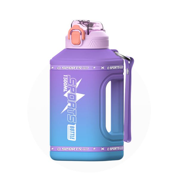 1500ML Sports Water Bottle | Leak-Proof Gym and Outdoor Hydration Jug