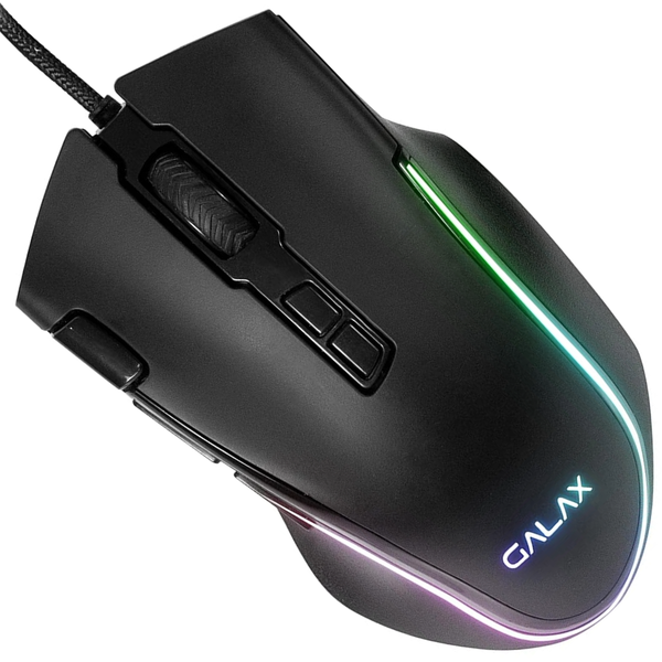Galax Slider Gaming Mouse - RGB Wired Mouse for Laptop - Computer Mouse