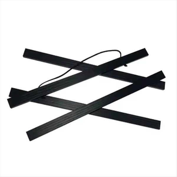 Magnetic Wooden Poster Hanger Black