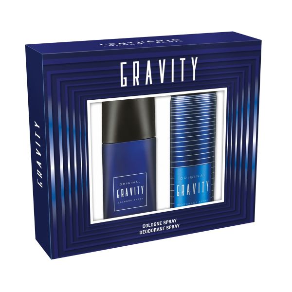 Lentheric Gravity Cologne Spray 50ml &amp; Deodorant Spray 120ml