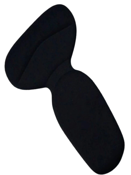 Stylish 1 Pair Heel Protector Black