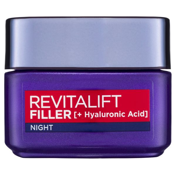 LOreal Revitalift Filler + Hyaluronic Acid Anti Ageing Night Cream 50ml
