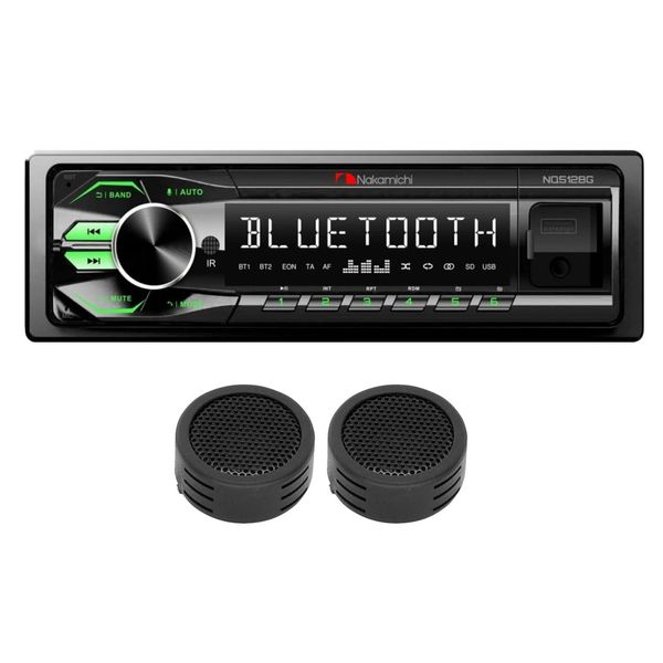 Nakamichi NQ512BG Digital Bluetooth Media Player &amp; Evo Tweeters