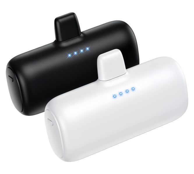 2-Pack Mini Portable Charger Compatible With ios,5200mAh Ultra Compact