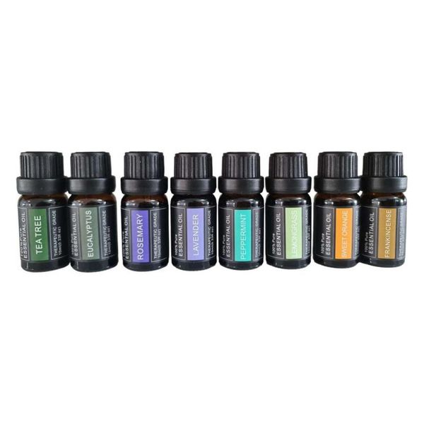 Silkinder 8-in-1 Essential Oil Gift Set with Rare Frankincense - 10ml