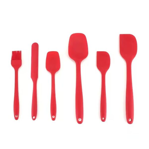6-Piece Integrated Silicone Baking Tool Set