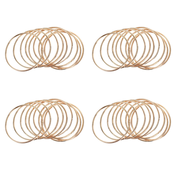 10 Pack 3 Inch Gold Dream Catcher Rings Hoops Macrame Ring For Crafts