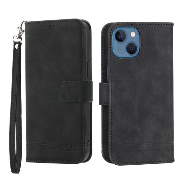 Flip Phone Leather Case Compatible with iPhone 13