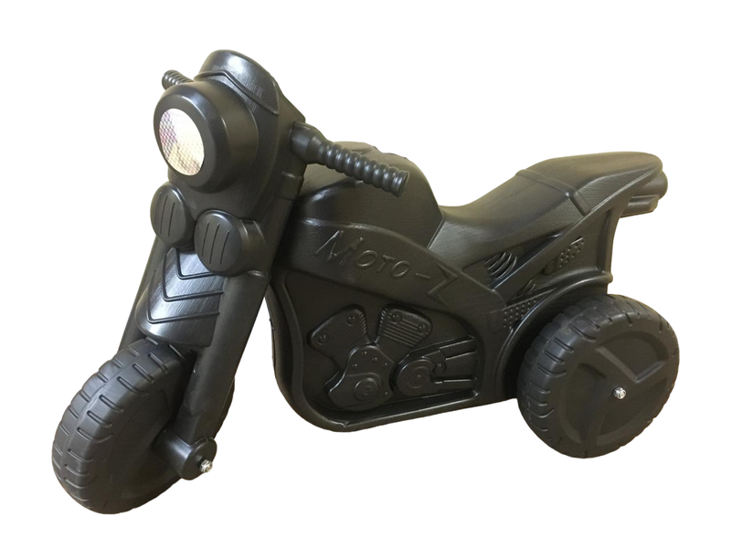 Black Moto Riding Scooter
