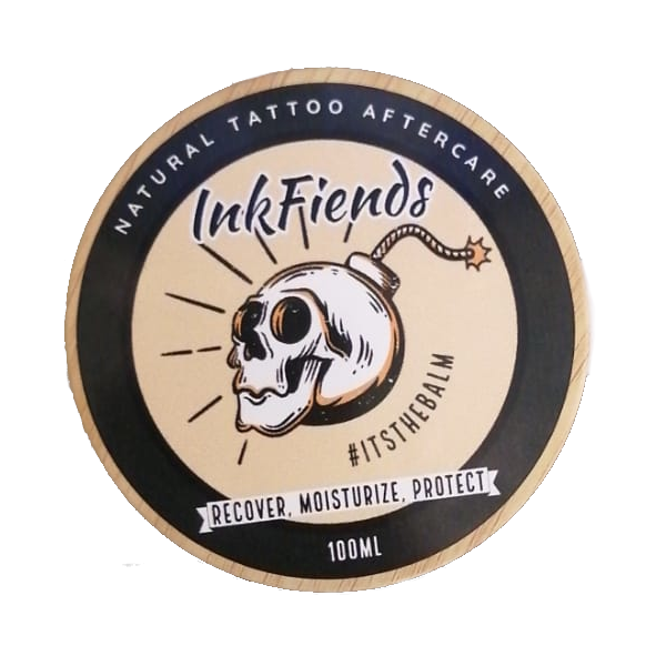 Ink Fiends Natural Tattoo Aftercare Moisturizer Cream - 100ml