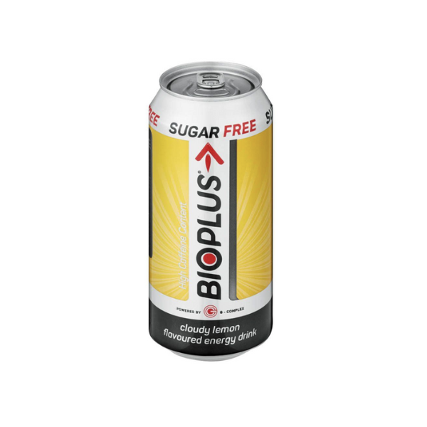 Bioplus - Sugar Free Cloudy Lemon Energy Drink 440ml - Set of 12