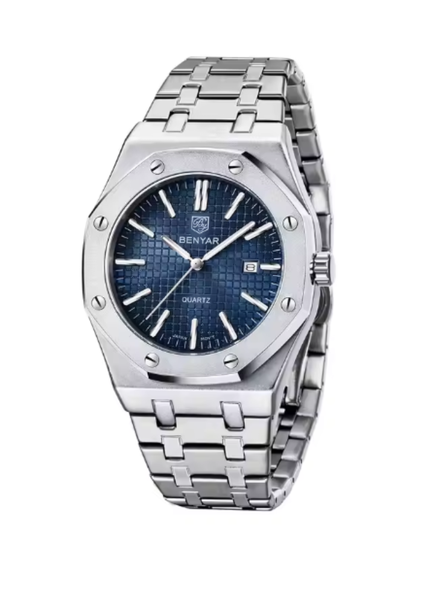 Benyar Stratos Chronograph Quartz Stainless Steel Men's Watch