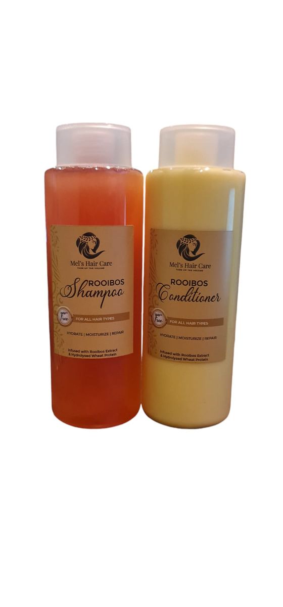 Mels Hair Care Rooibos Shampoo & Conditioner