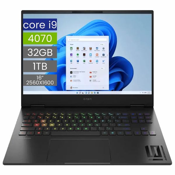 OMEN Transcend by HP Laptop - Core i9 - RTX 4070 - 32GB - 1TB SSD - 16