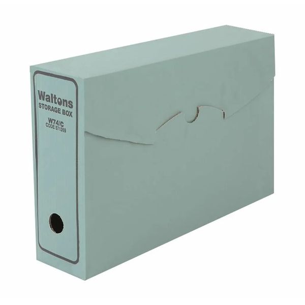 Waltons Corrugated File Storage Box Collapsible