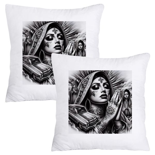 Scatter Cushion Cover Set (50cmx50cm) - Pray no matter who you are