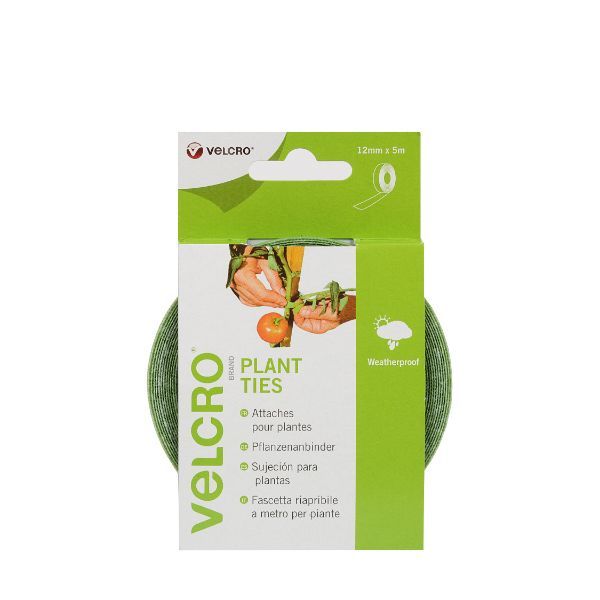 VELCRO® Brand Plant Ties 12mm x 5m green