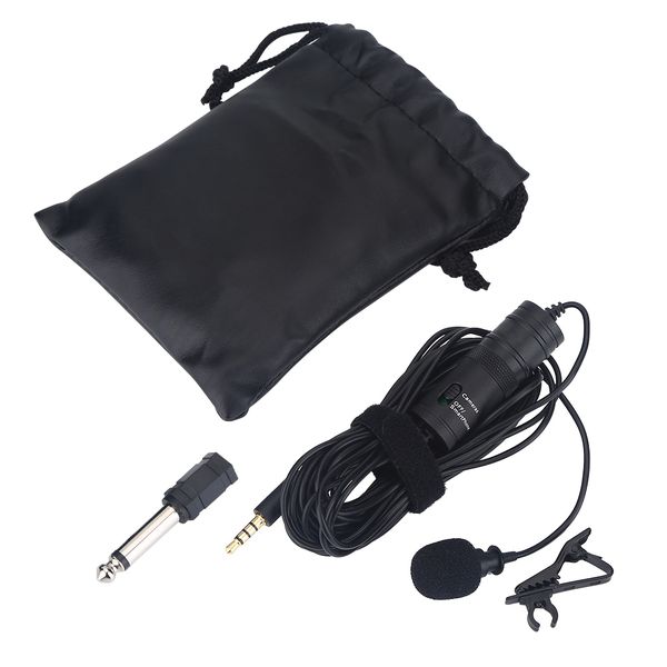 Omnidirectional lavalier DSLR mic