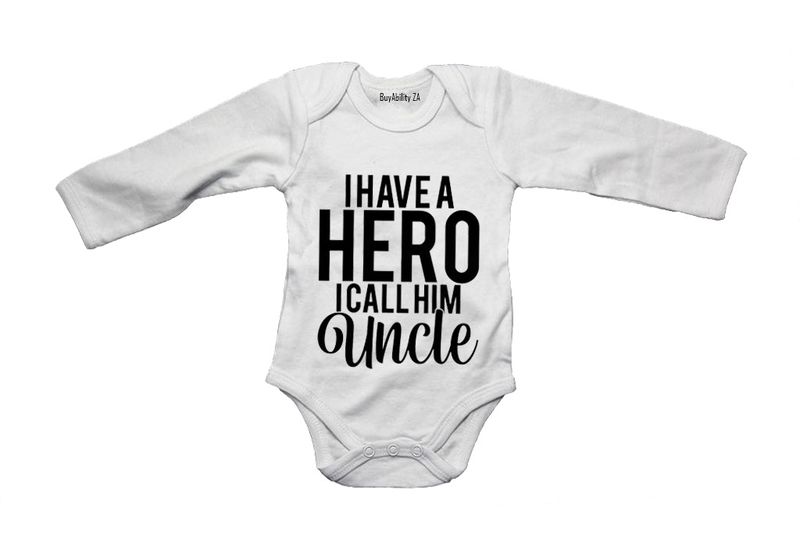 I Call Him Uncle - Long Sleeve - Baby Grow